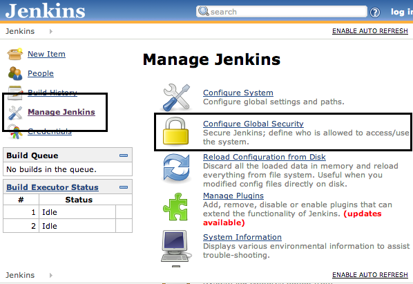 Securing Jenkins